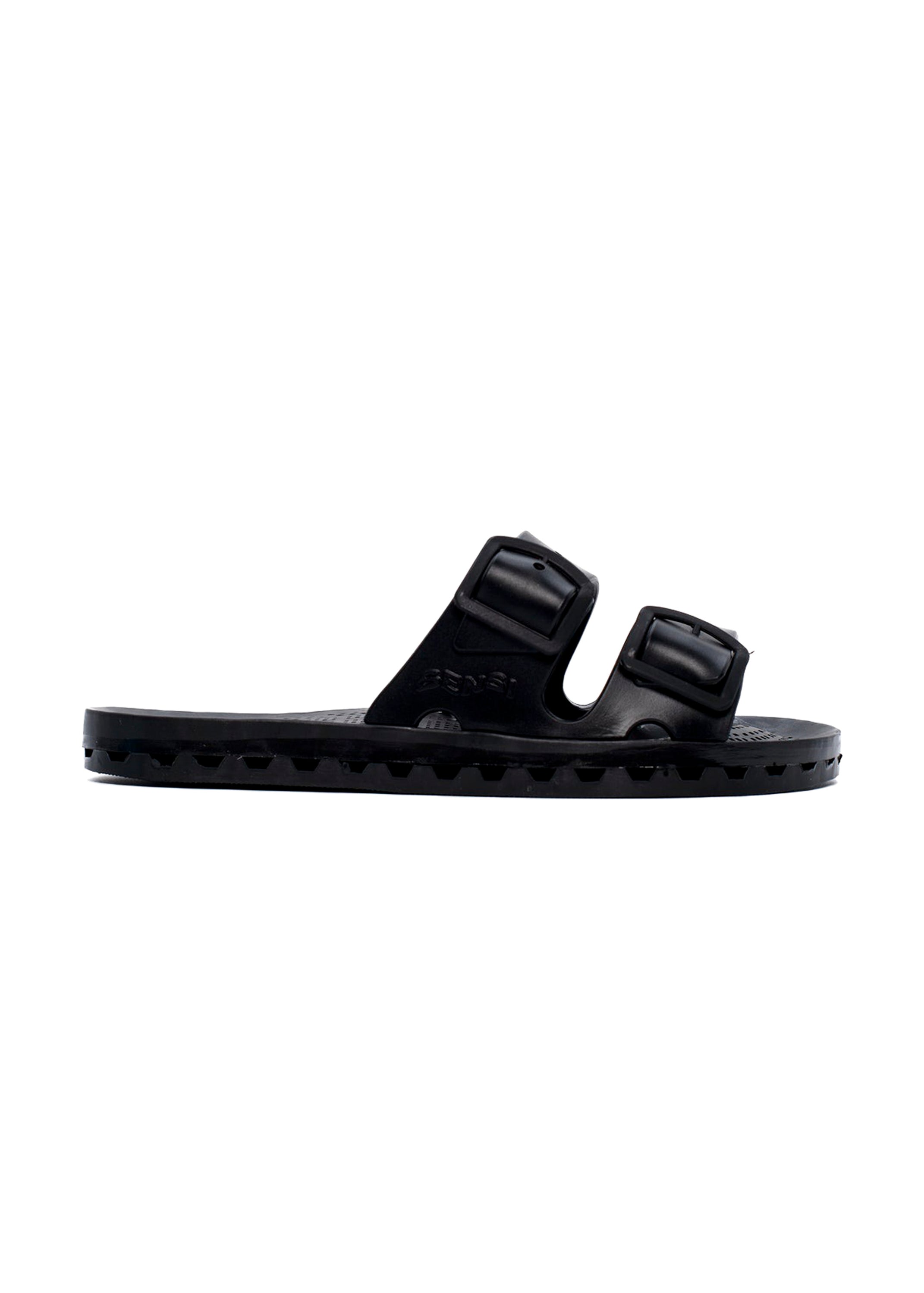 Sensi Kids City Sandalo Nero Doppia Fascia per Bambini
