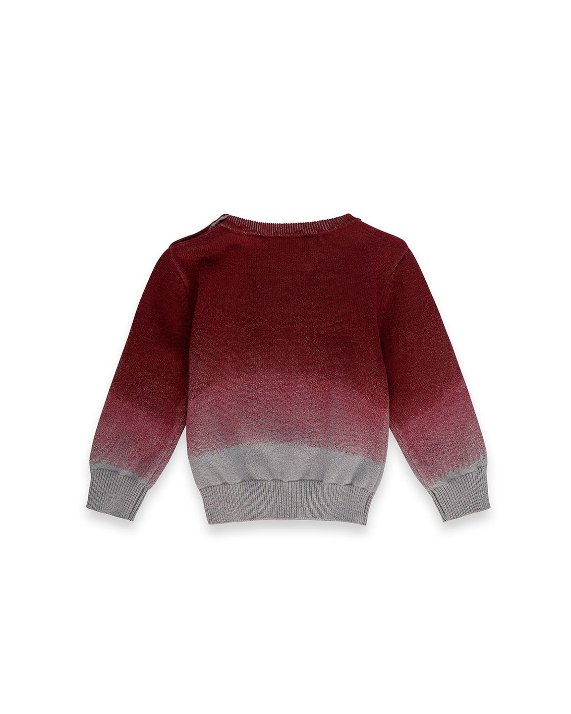 Iceberg Kids Maglioncino Girocollo Melange con Effetto Sbiadito con Logo per Neonati