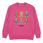Barrow Kids Felpa Fuxia con Stampa per Bambine