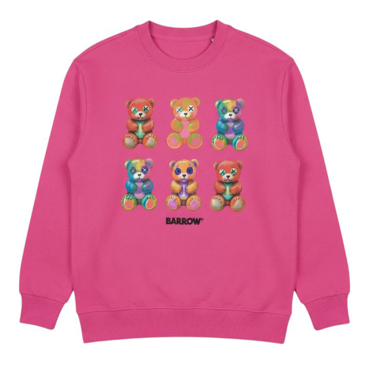 Barrow Kids Felpa Fuxia con Stampa per Bambine