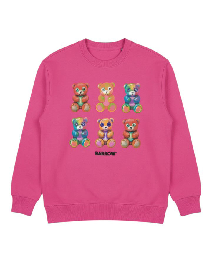Barrow Kids Felpa Fuxia con Stampa per Bambine