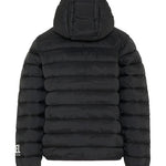 Diesel Kids Giubbino Nero con Logo Bianco Unisex