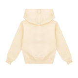 MSGM Kids Felpa Crema con Stampa per Bambine