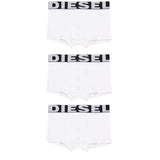 Diesel Kids Boxer Bianchi con Banda Logo per Bambini