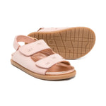 Elisabetta Franchi La Mia Bambina Sandalo Rosa con Logo per Neonate