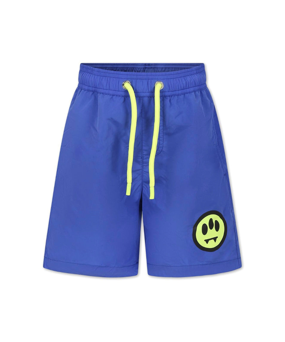 Barrow Kids Costume Boxer Blu con Logo