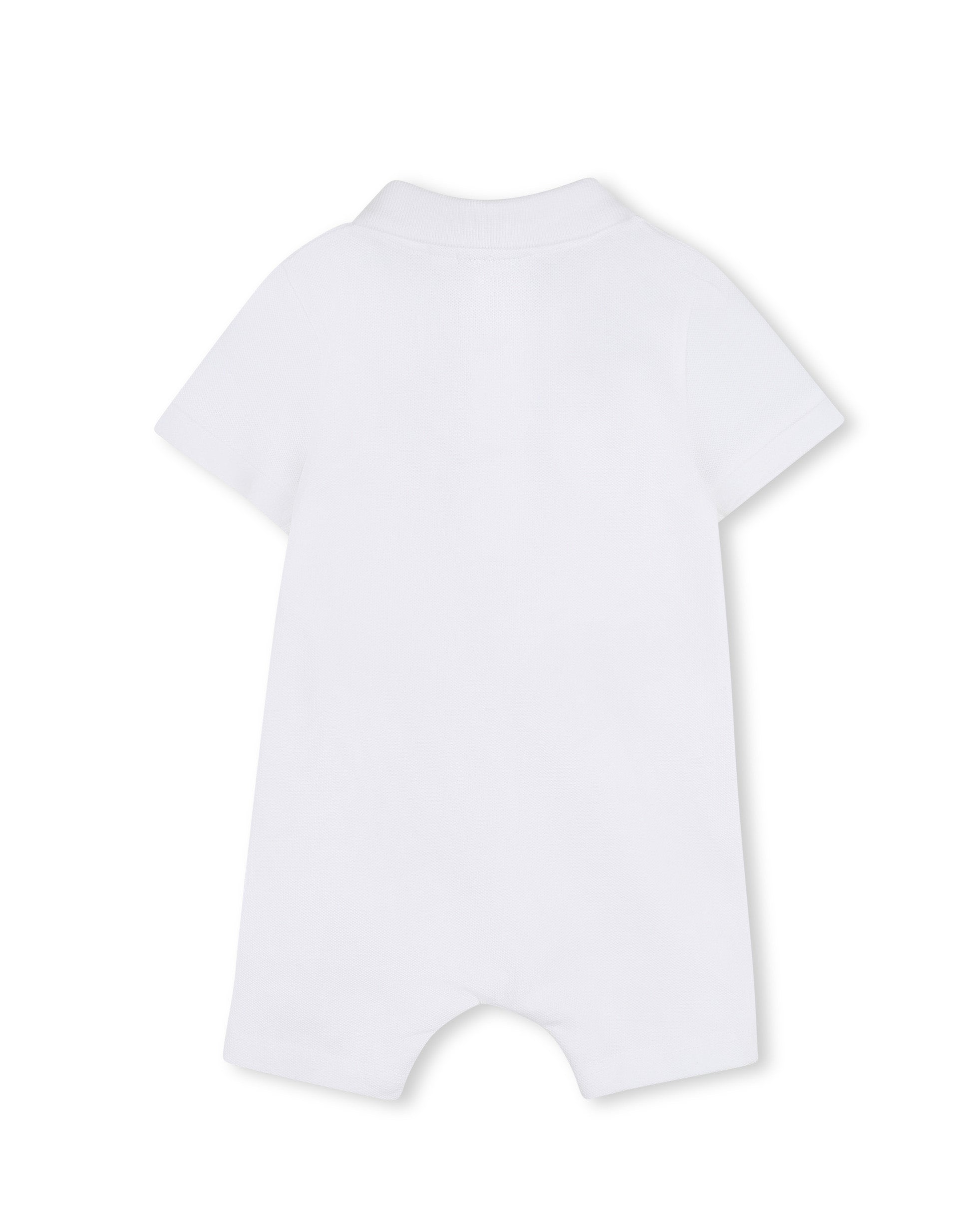 Boss Kids Tutina Bianco con Logo per Neonati
