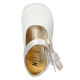 Elisabetta Franchi La Mia Bambina Ballerina Avorio con Fiocco per Neonate