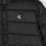 Calvin Klein Kids Piumino Nero per Bambini (dettaglio)