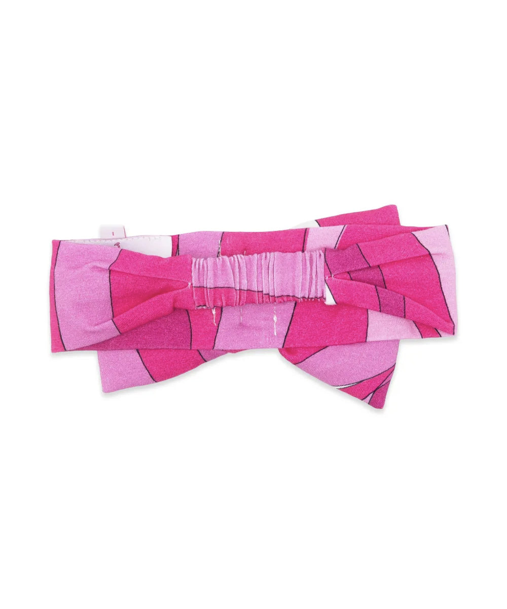 Emilio Pucci Kids Fascia Fiocco a Fantasia per Neonate