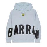 Barrow Kids Felpa Celeste con Cappuccio con Stampa per Bambini