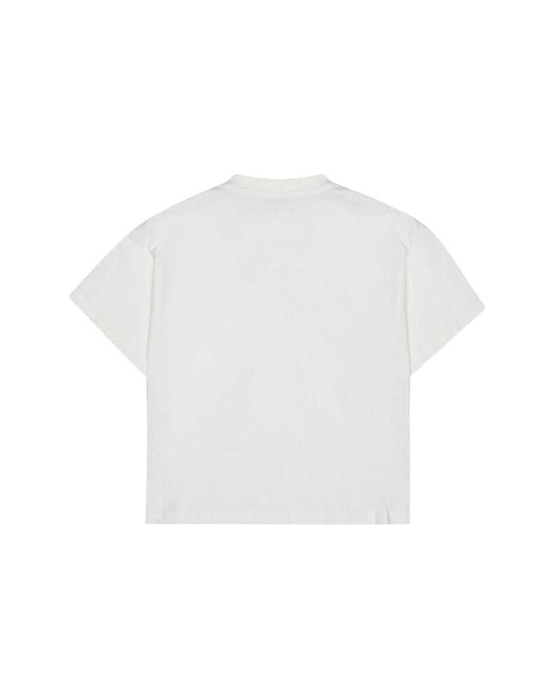 Iceberg Kids T-Shirt Off-White con Stampa Logo Unisex