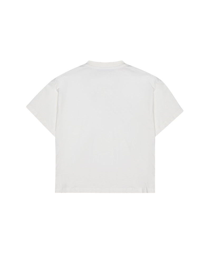 Iceberg Kids T-Shirt Off-White con Stampa Logo Unisex