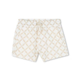 Michael Kors Kids Shorts Ecrù All Over Logo for Girls