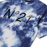 N°21 Kids T-shirt Tie Dye per Bambini