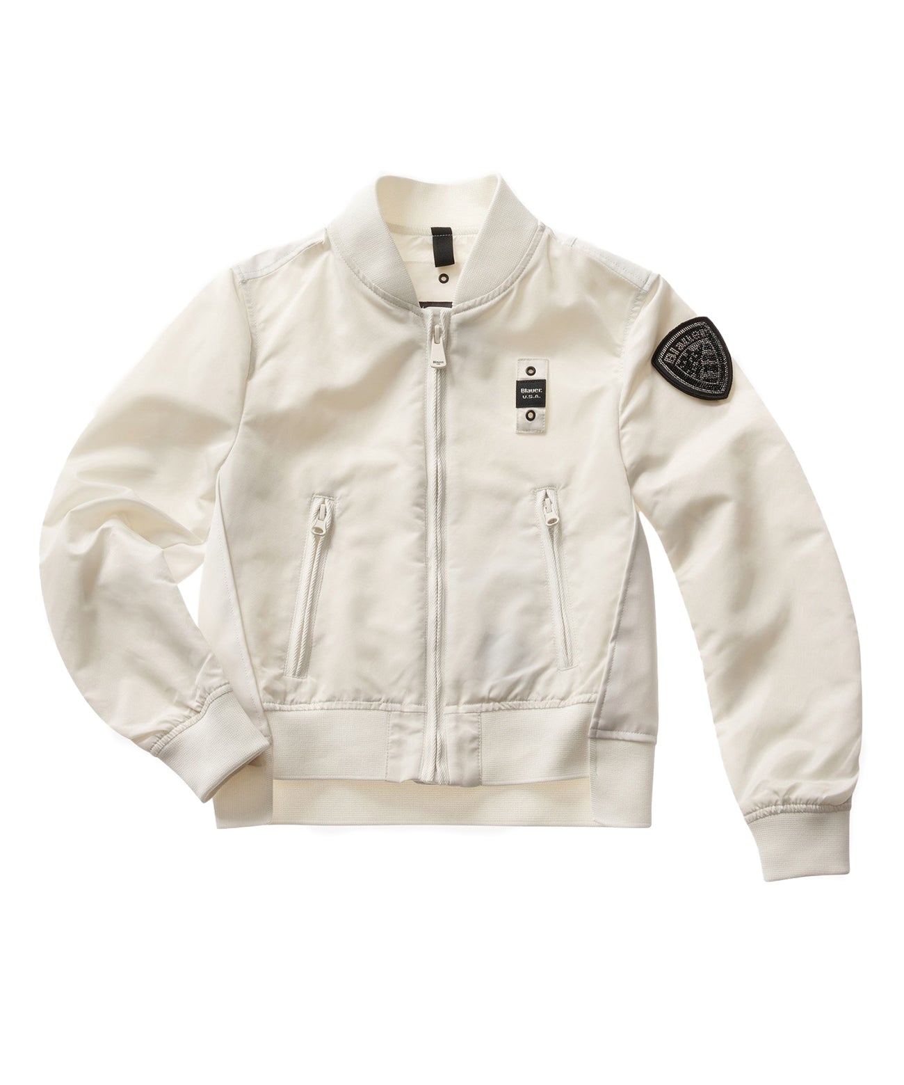 Blauer Kids Bomber Bianco per Bambine