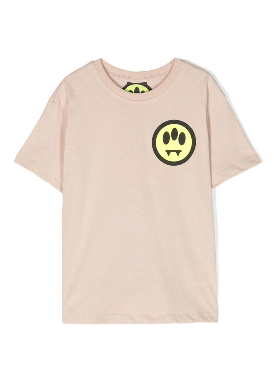 Barrow Kids T-shirt Sabbia con Stampa Logo per Bambini
