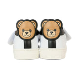 Moschino Kids Sneakers con Strappo e Logo Teddy per Bambini