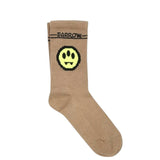 Barrow Kids Calzini Sabbia con Stampa Smile