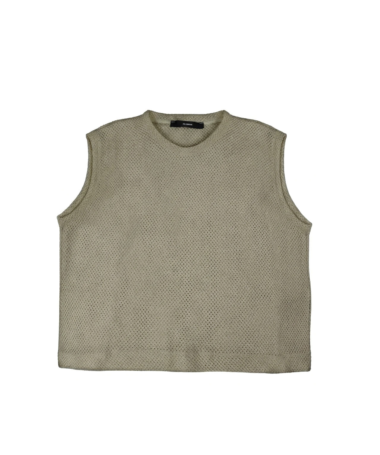 I'M Brian Kids Canotta Verde in Maglia Traforata per Bambini