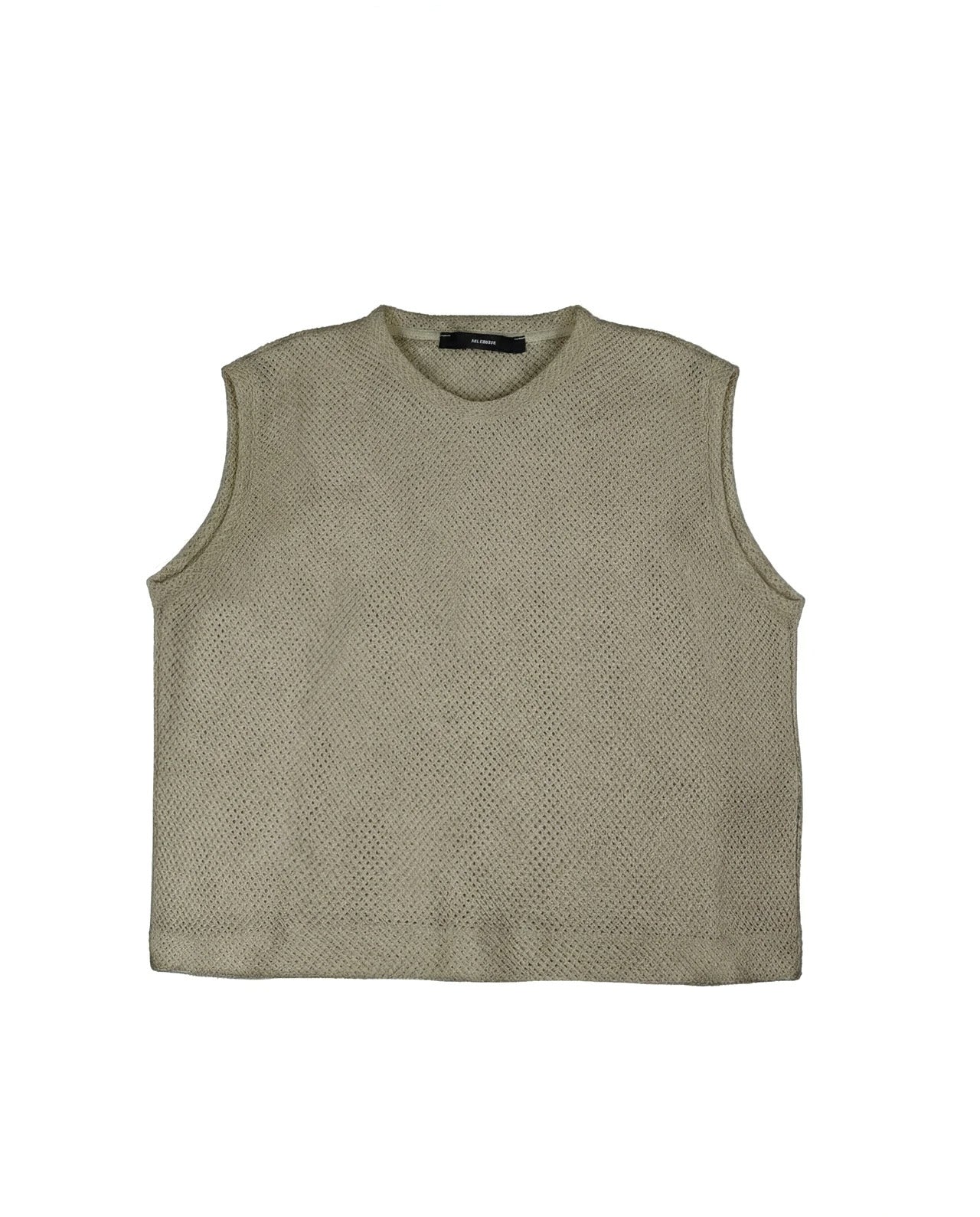I'M Brian Kids Canotta Verde in Maglia Traforata per Bambini