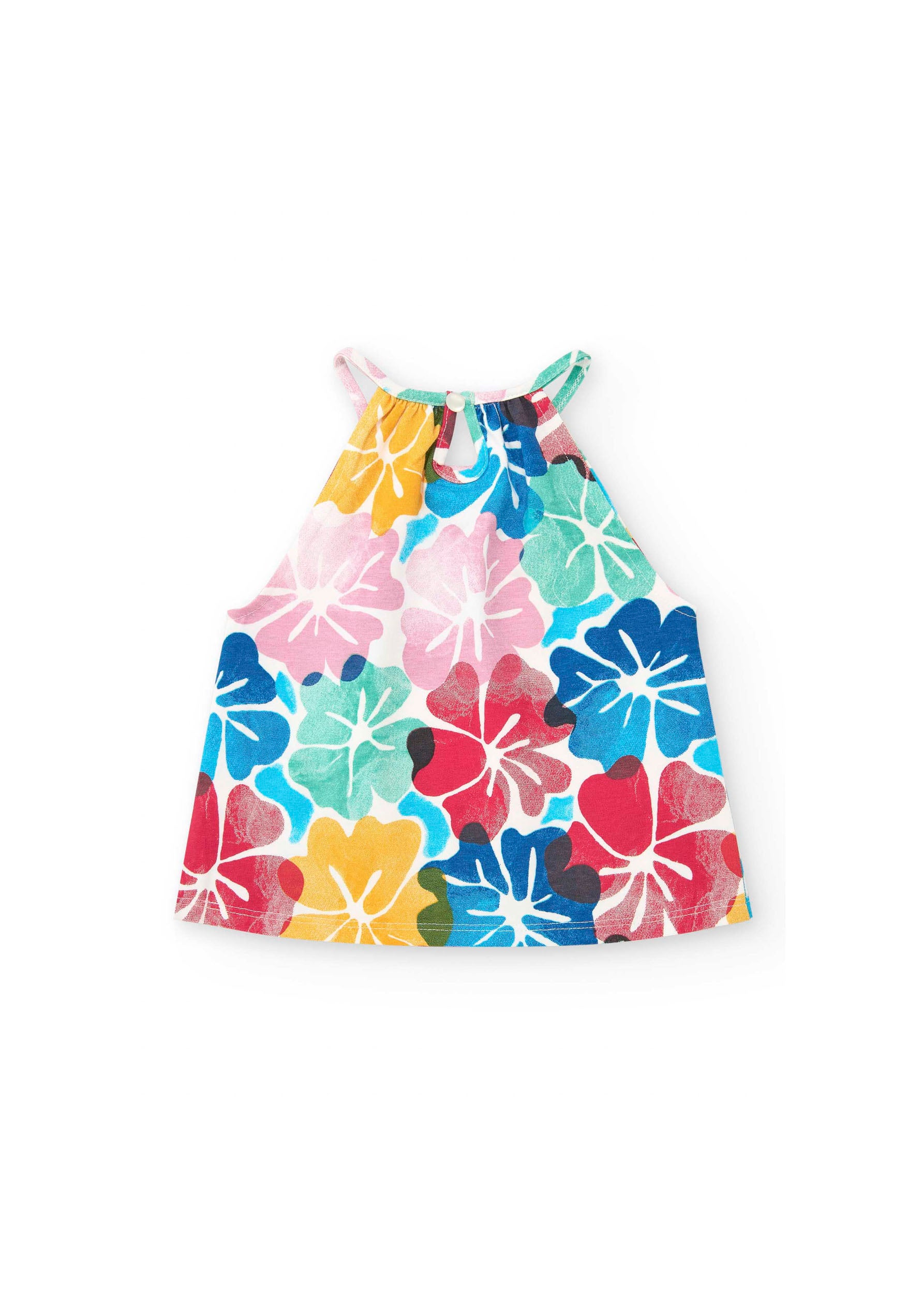 Tuc Tuc Abito Multicolor Fiori per Neonate