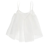 Pinko Kids Top Mussola Bianco per Bambine