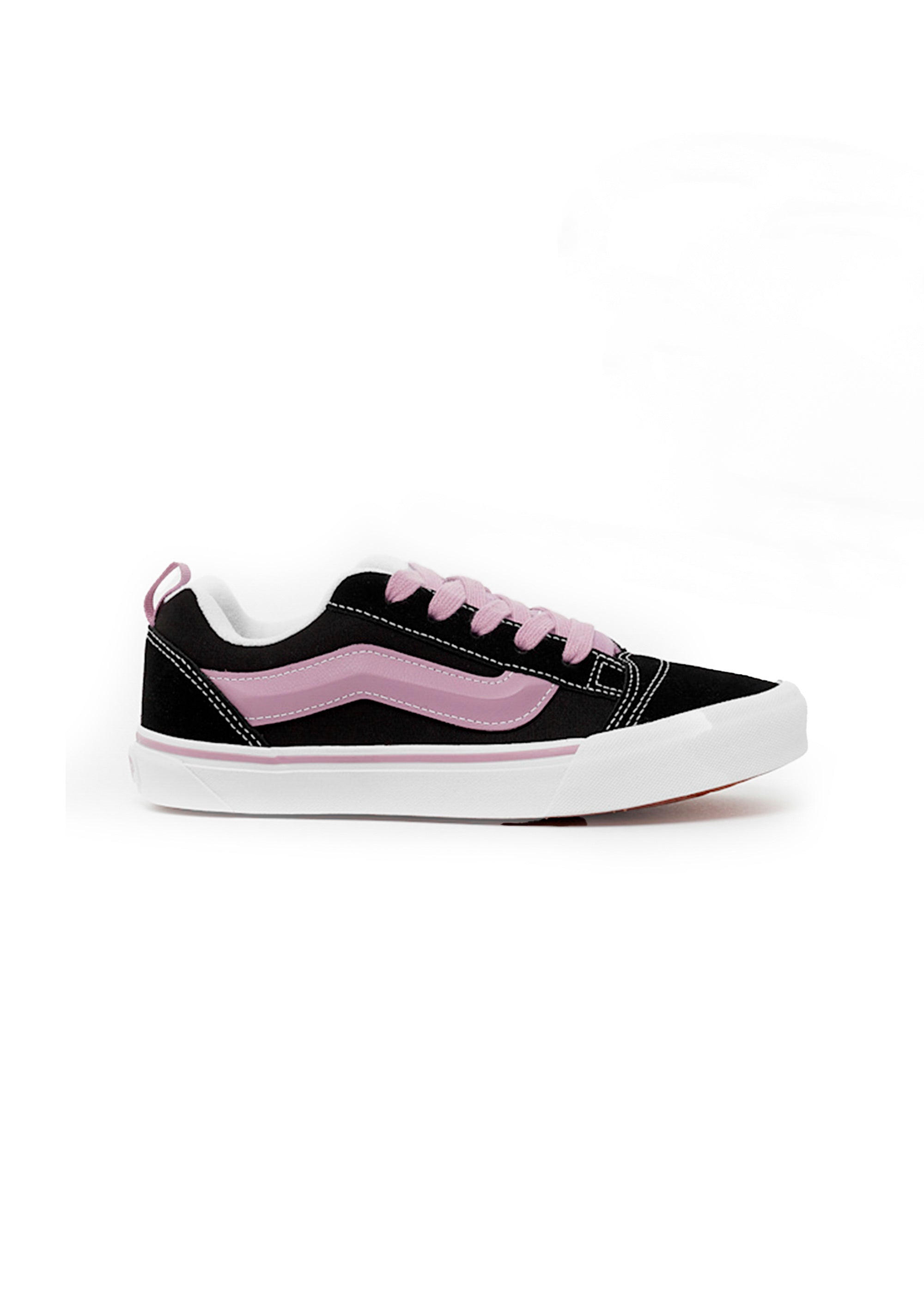 Vans Kids Knu Skool Nero/Lilla per Bambine