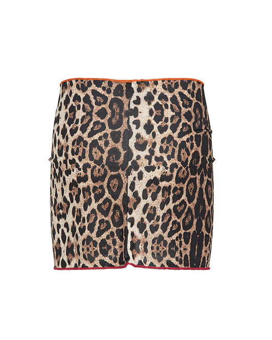 F**K Kids Pareo Fantasia Leopardato per Bambine