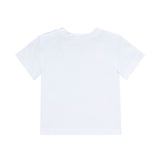 Iceberg Kids T-Shirt Bianco con Logo per Neonati