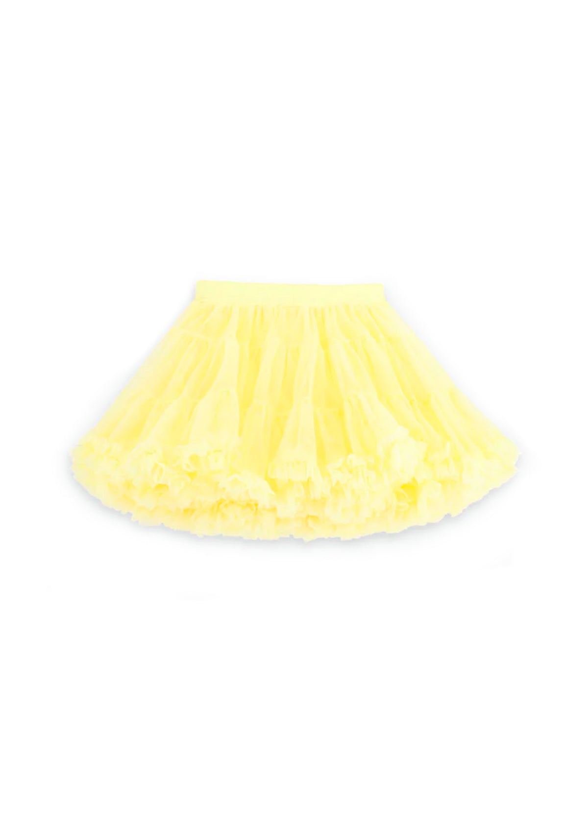 Angel's Face Gonna in Tulle Gialla per Bambine