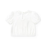 Tuc Tuc T-shirt Bianca con Cuore per Neonate