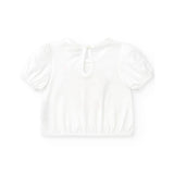 Tuc Tuc T-shirt Bianca con Cuore per Neonate