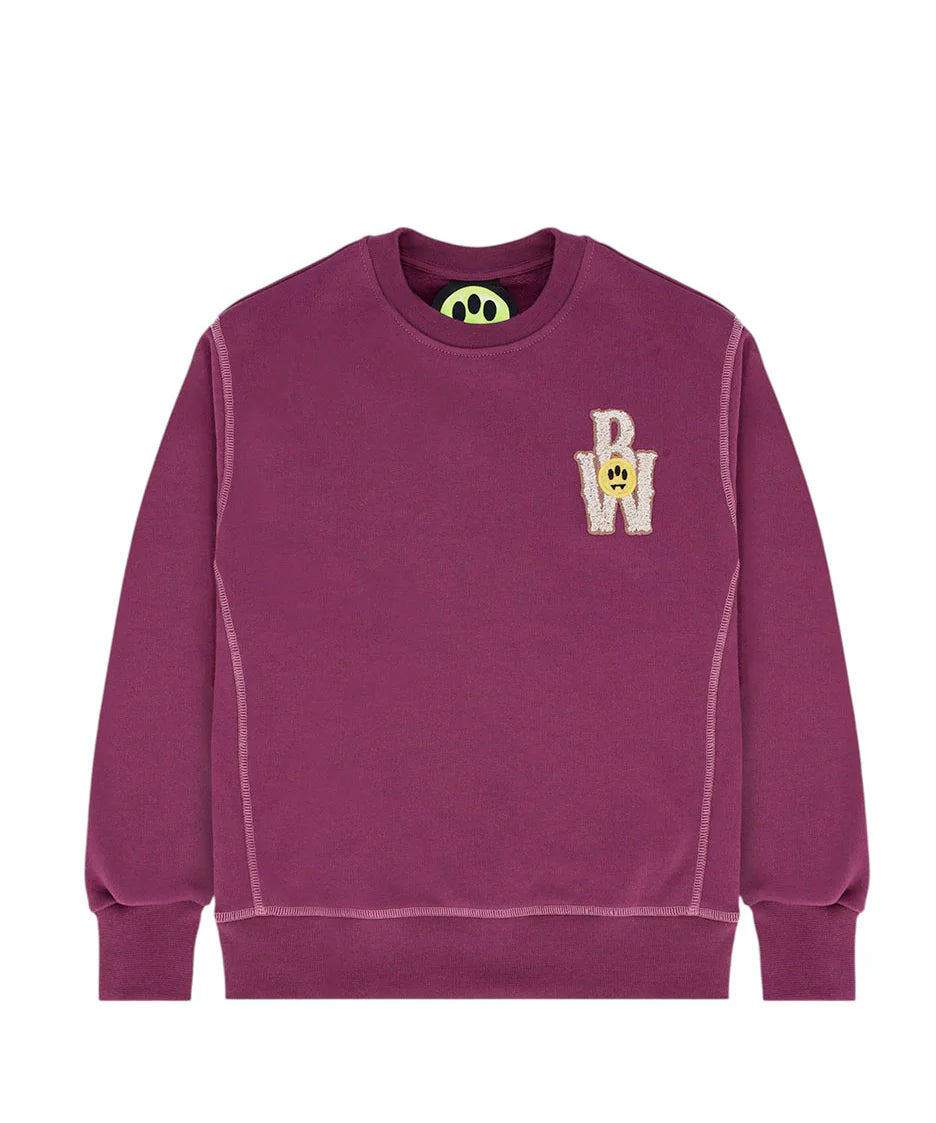 Barrow Kids Felpa Girocollo Stampa Retro per Bambini