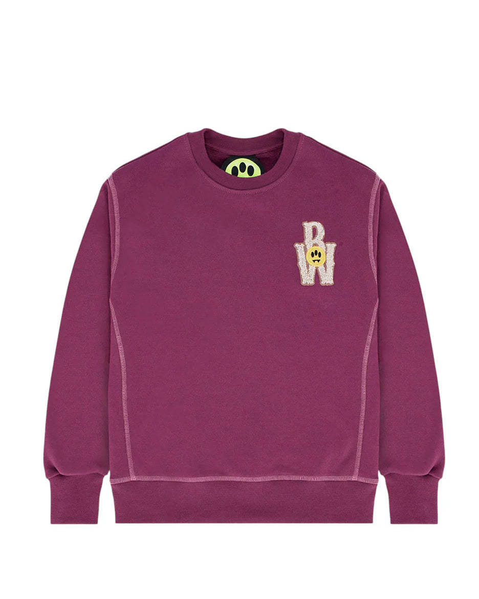 Barrow Kids Felpa Girocollo Stampa Retro per Bambini