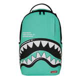 Sprayground Kids Zaino Verde Acqua Shark Central con Stampa Squalo e Logo per Bambini e Bambine