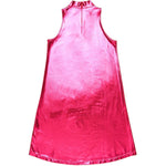 Diesel Kids Abito Fucsia Metallizzato con Oval D per Bambine