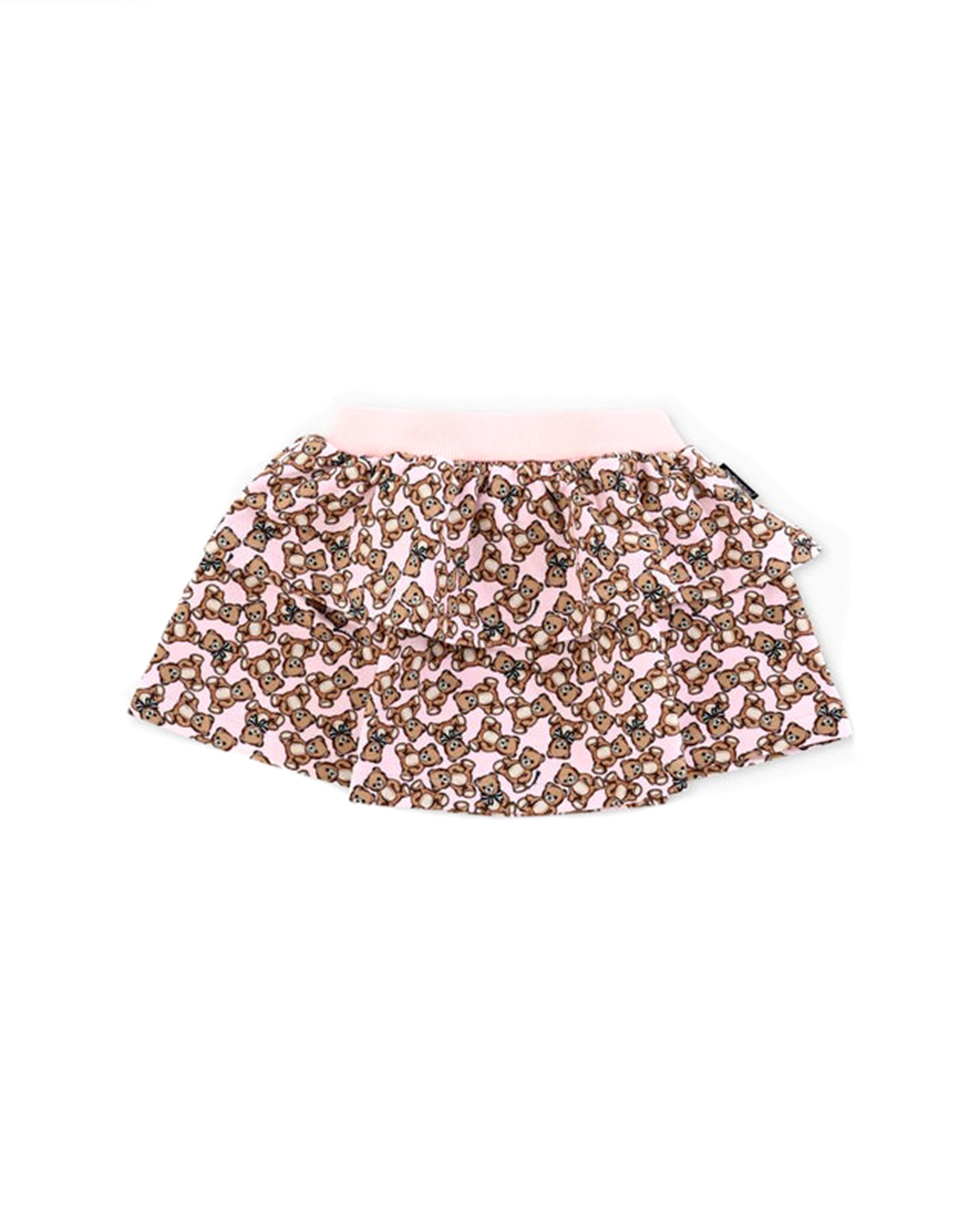 Moschino Kids Gonna Rosa con Teddy Bear per Neonate