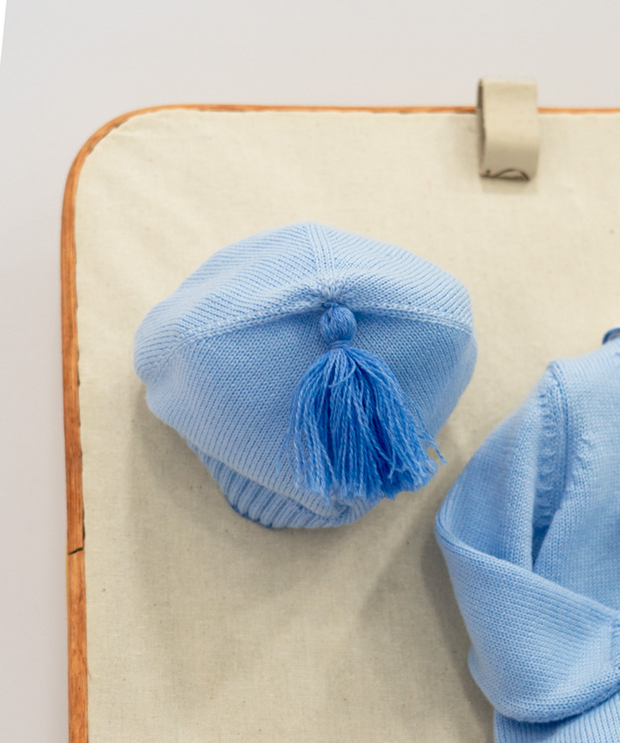 Le Coconnè Cappello Celeste per Neonati