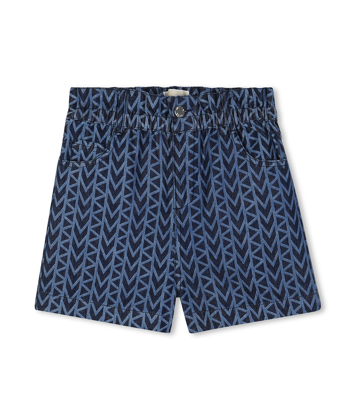 Michael Kors Kids Short in Denim All-Over per Bambine
