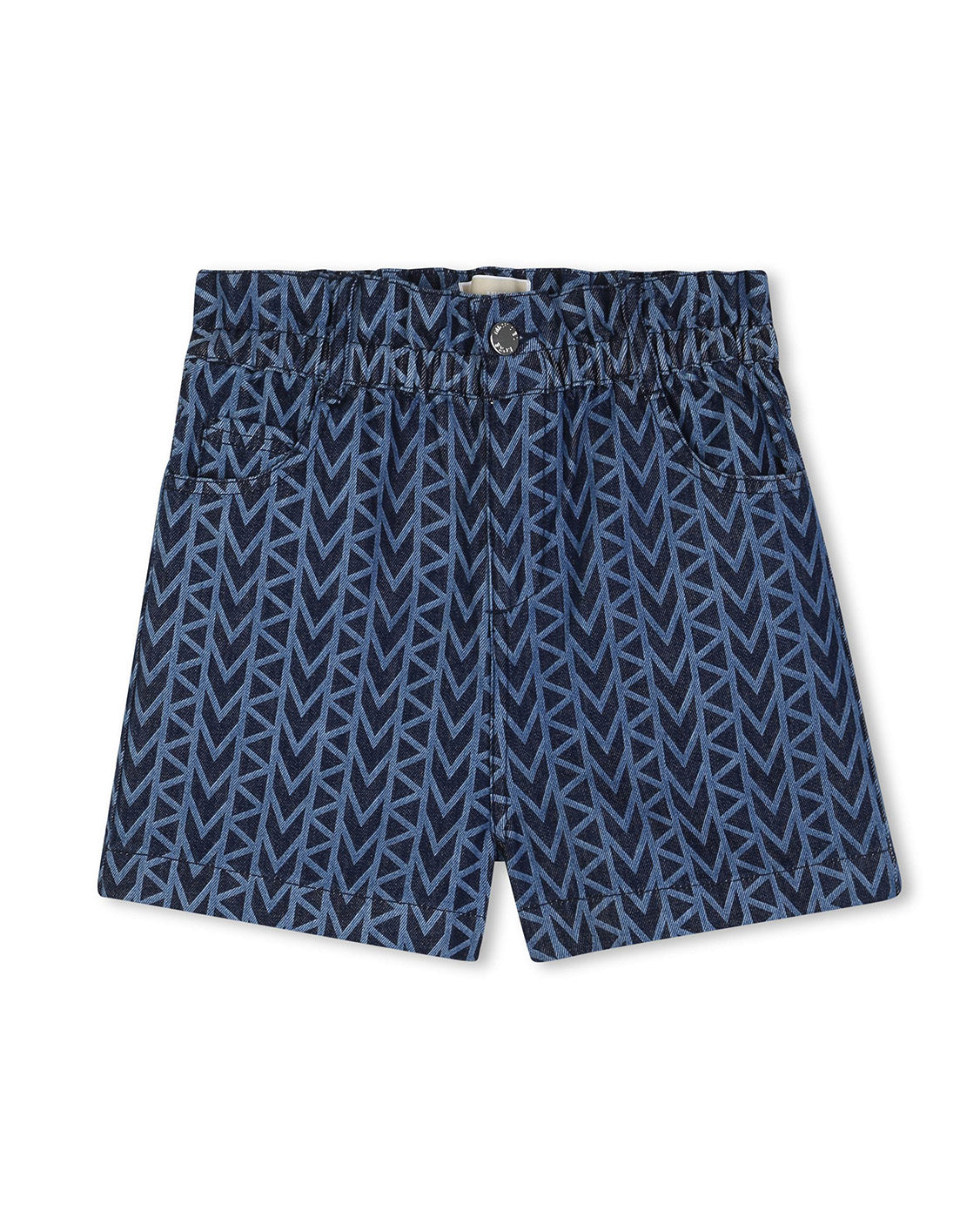Michael Kors Kids Short in Denim All-Over per Bambine