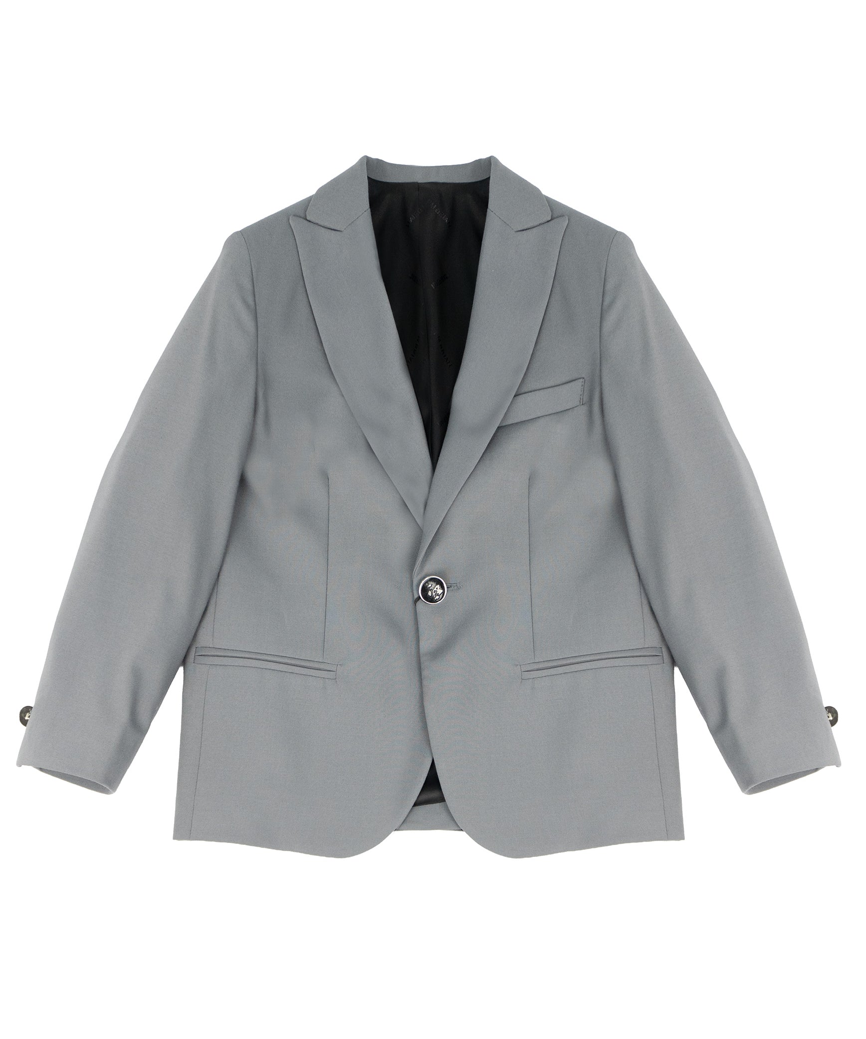 I'm Brian Kids Giacca Grigio Monopetto per Bambini