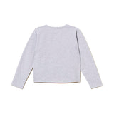 Twinset Kids Maglia a Maniche Lunghe con Stampa per Bambine