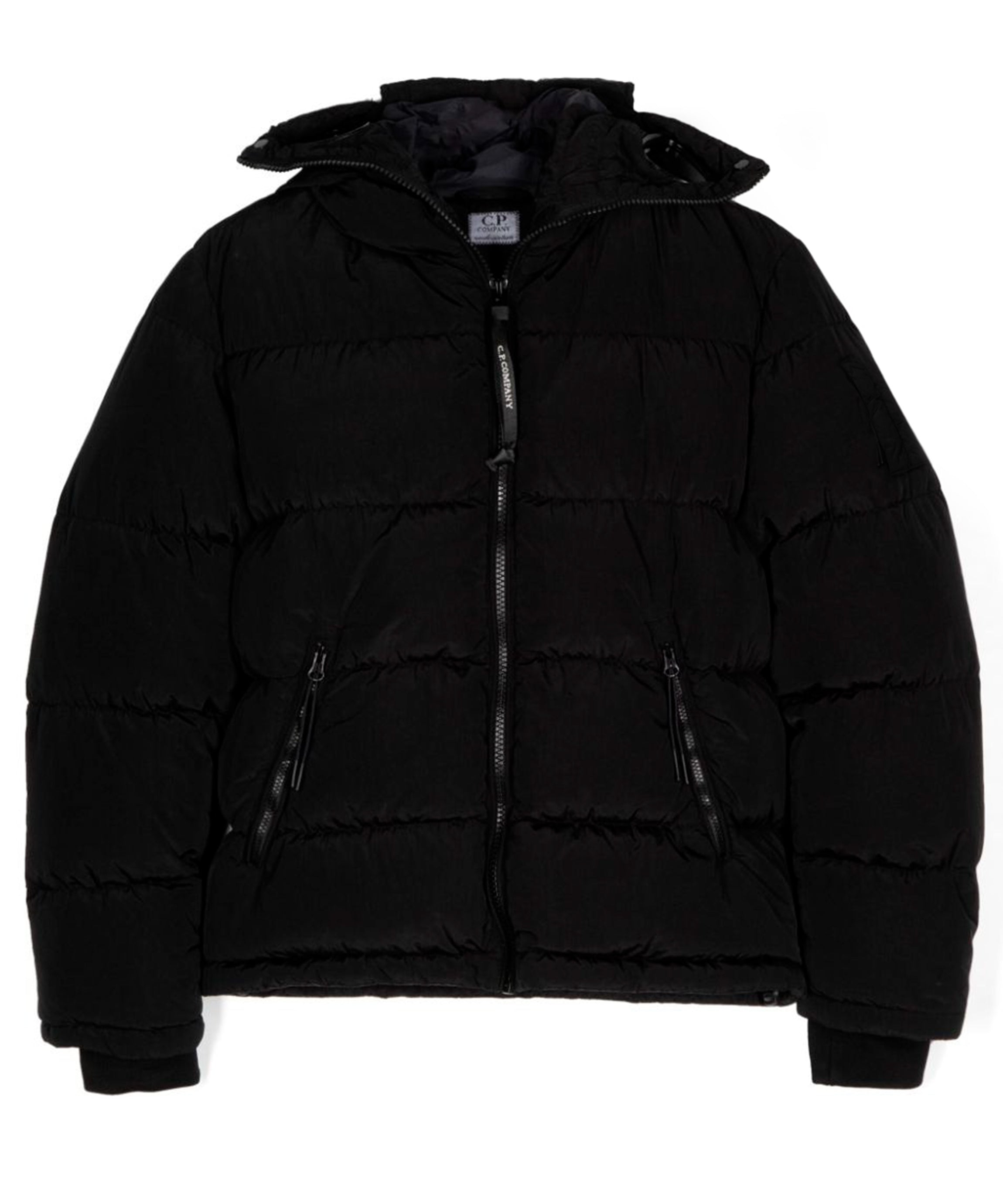 C.P. Company Kids Piumino Nero Imbottito per Bambini