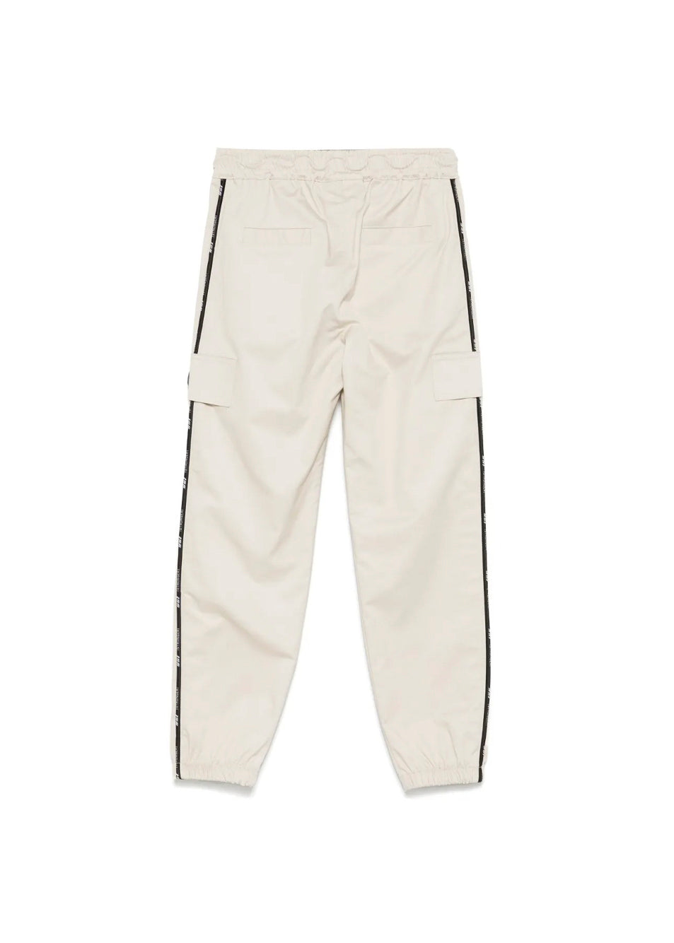 Yes London Pantaloni Beige con Bande per Bambini