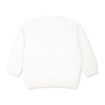 Moschino Kids Felpa Panna con Logo Teddy Bear per Neonati (retro)