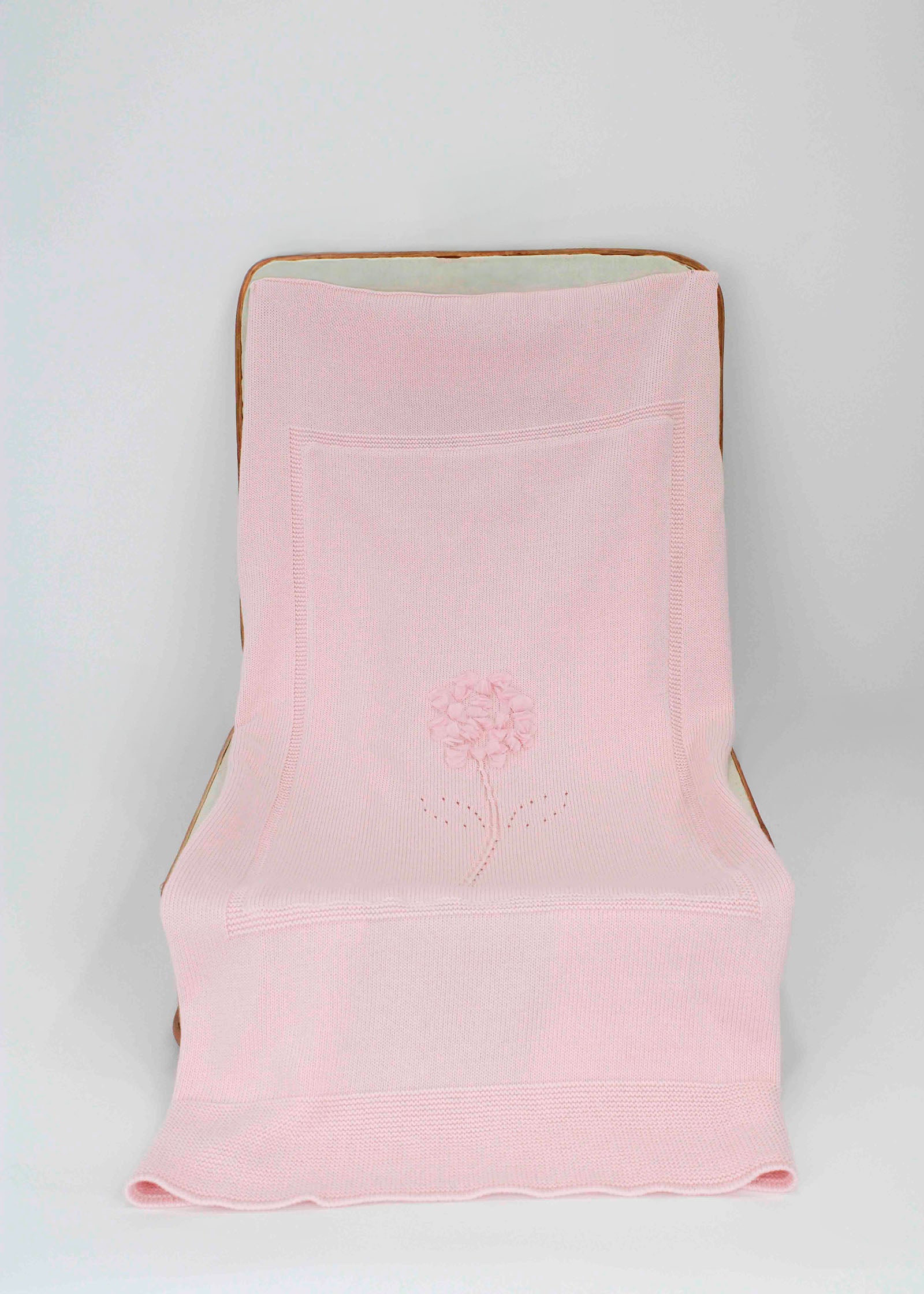 Le Coconne Coperta Rosa per Neonate
