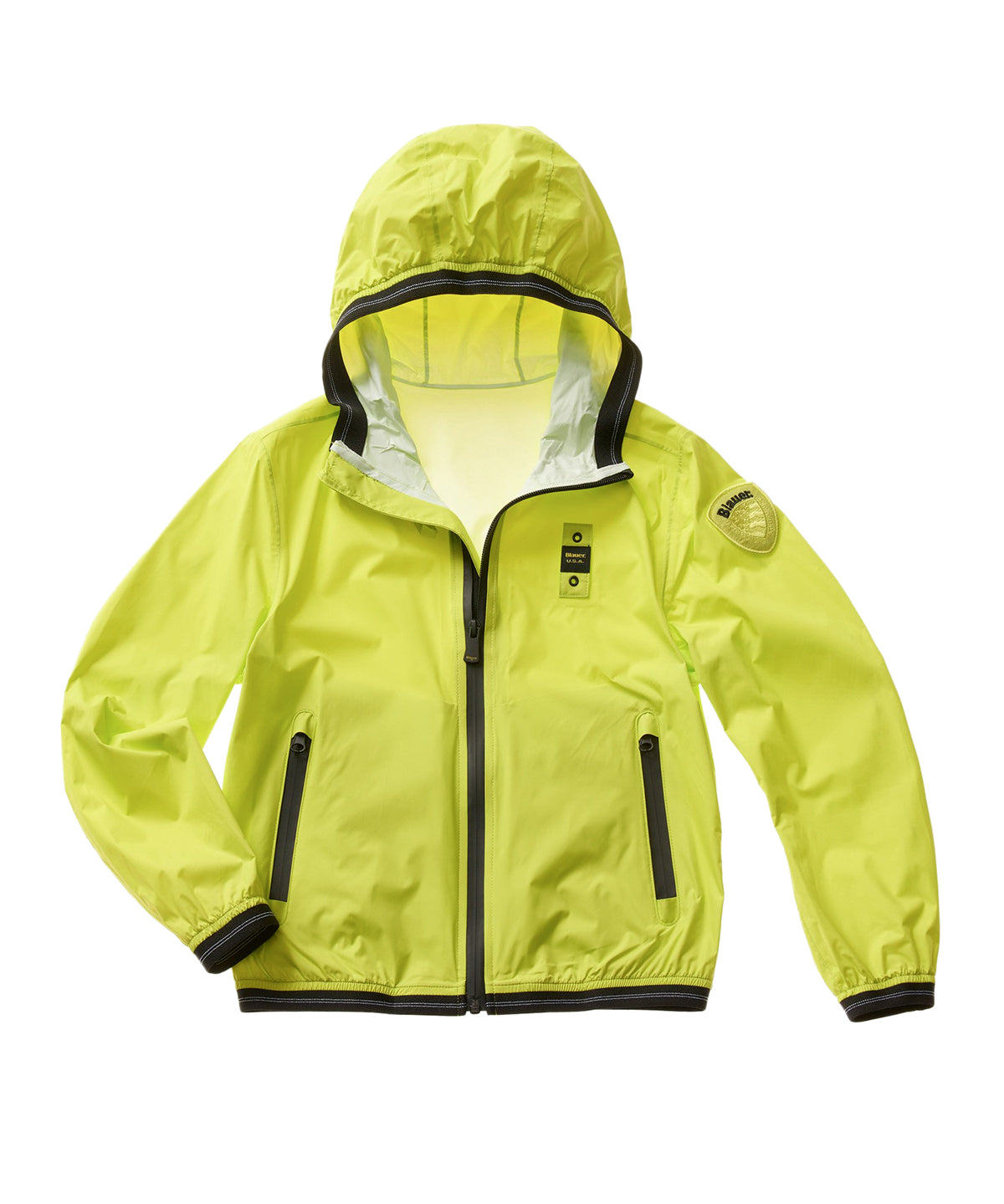 Blauer Kids Giacca a Vento Lime per Bambini