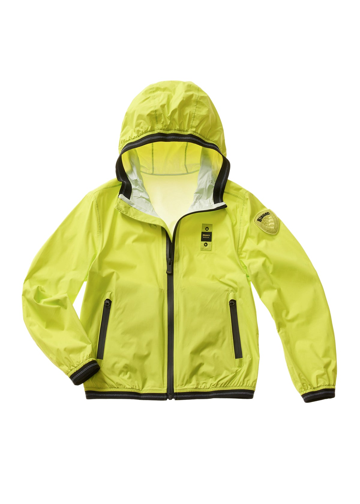 Blauer Kids Giacca a Vento Lime per Bambini