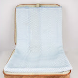 Marlù Coperta Bianco/Cielo per Neonati